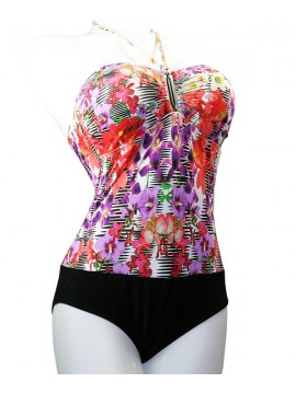 Profile by Gottex Tropical Mirror Bandeau Swimsuit 2013